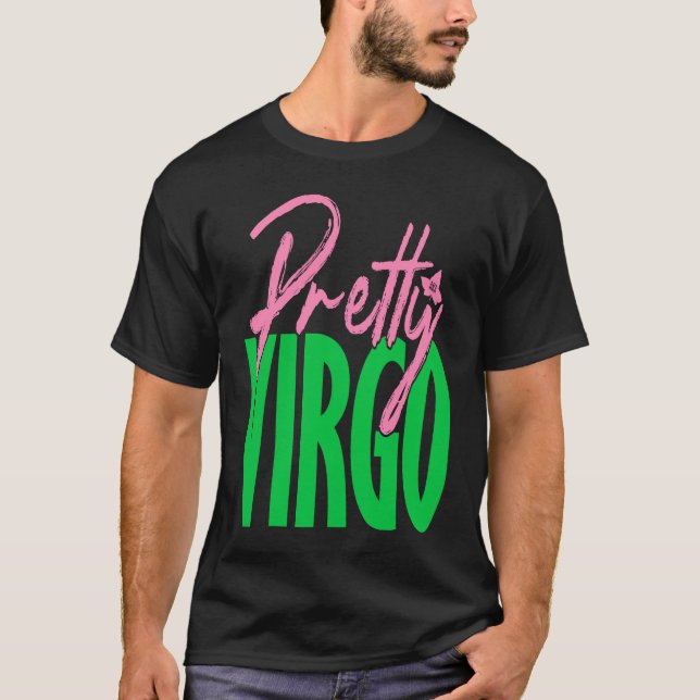 T-shirt Cute pretty virgo zodiac signs aka (Devant)