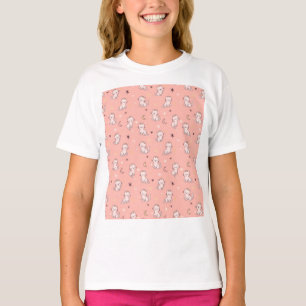 T-shirt Cute Princess Chat portant Couronne