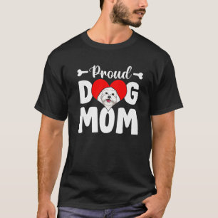 T-shirt Cute Proud Maltese