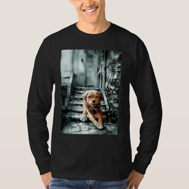 T-shirt Cute Puppy Dog Clothes Idea  for Men Women and Tee (Devant)