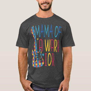 T-shirt Cute Puzzle Autisme Guitare Sensibilisation sur l'