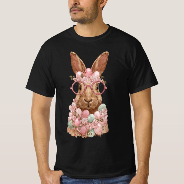 T-shirt Cute Rabbit Gift (Devant)