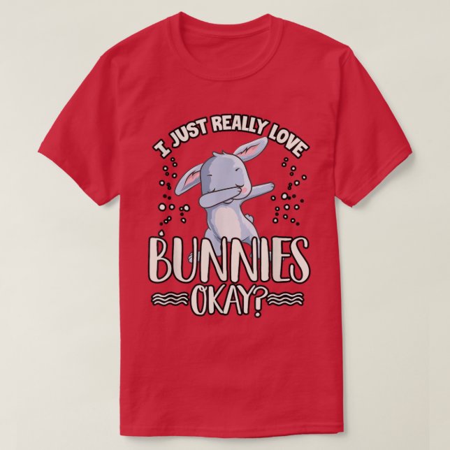 T-shirt Cute Rabbit Lover Graphic Women Men Kids Bunny  (Design devant)