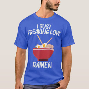 T-shirt Cute Ramen Art For Men Women Miso Shoyu Japanese S