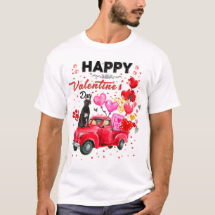 T-shirt Cute Red Truck Cane Corso Costume Saint Valentin