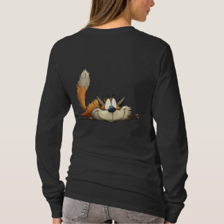 T-shirt Cute Relaxed Fox Cartoon