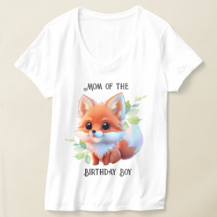 T-shirt Cute renard dessin bois animaux forêt amis de la f