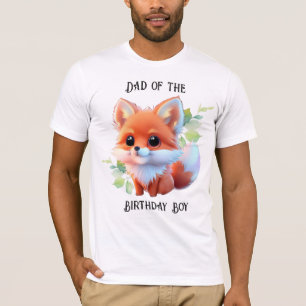 T-shirt Cute renard dessin bois animaux forêt amis de la f