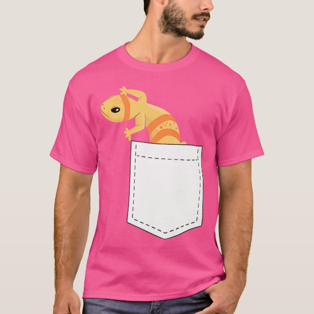 T-shirt Cute Reptile Funny Leopard Gecko (Devant)