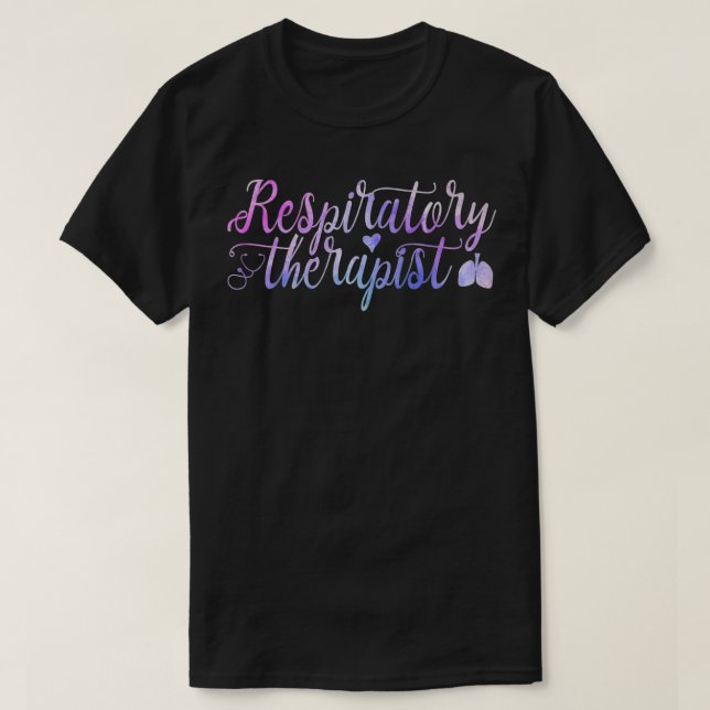 T-shirt Cute Respiratory Therapist Premium  (Design devant)