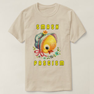 T-shirt Cute Retro Chick - Fascisme Smash