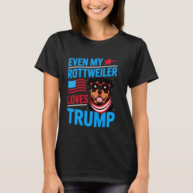 T-shirt Cute Rottweiler dog owner tee women mom mama rotti (Devant)