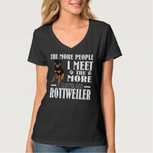 T-shirt Cute Rottweiler Parfait J'Aime Mon Rottweiler