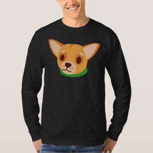 T-shirt Cute Sad Chihuahua Motif