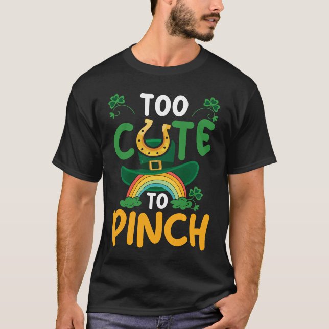 T-shirt Cute Saint Paddys Irish Lucky St Patricks Day (Devant)