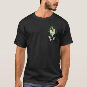 T-shirt Cute Samoyed Leprechaun Dans Pocket St. Patrick's 