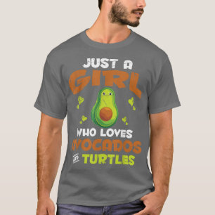 T-shirt Cute Sea Animal Avocado Amoureux Filles Femmes Oce