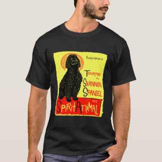 T-shirt Cute Shannon Spaniel Irish Water Spaniel Chien Art