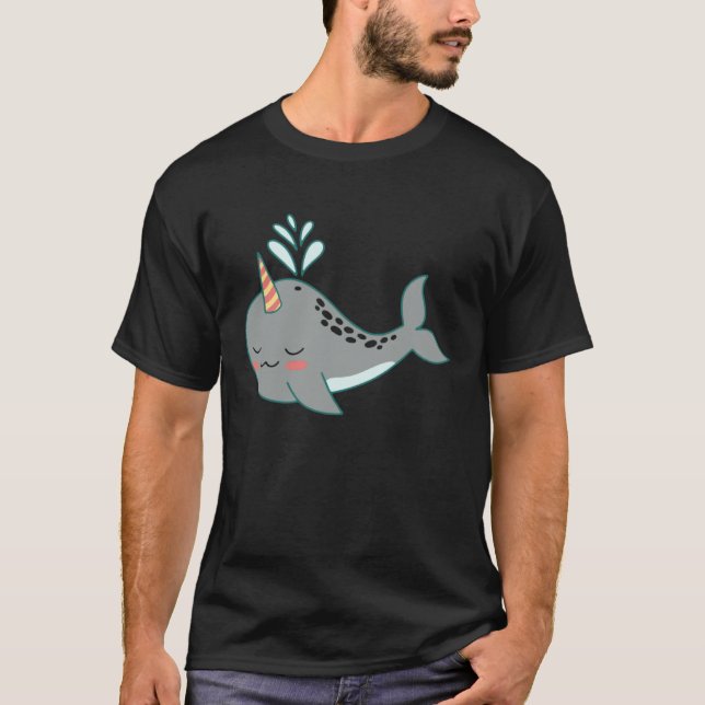 T-shirt cute shark sharks funny baby swimming (Devant)