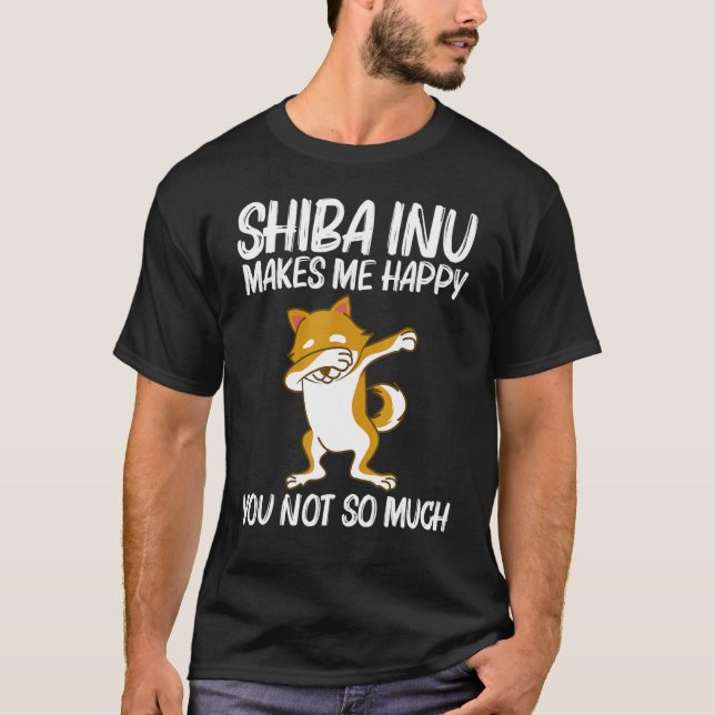 T-shirt Cute Shiba Inu For Men Women Japan Breed Animal  2 (Devant)