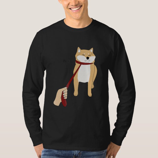 T-shirt Cute shiba inu | Nope chien drôle design (Devant)