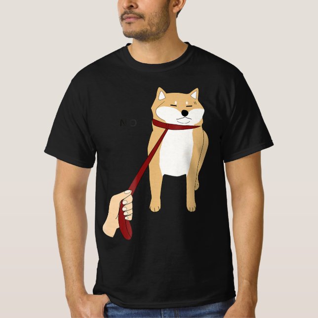 T-shirt Cute Shiba Inu Nope - Doge Meme (Devant)