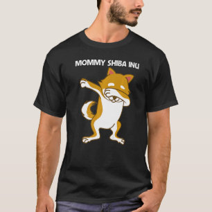 T-shirt Cute Shiba Inu Pour Les Femmes Maman Japon Élevage