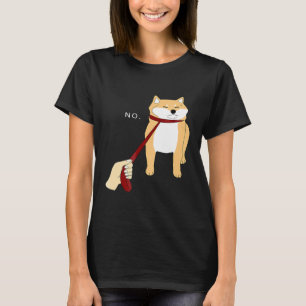 T-shirt Cute Shiba Inu Shirt Nope - Doge Meme B