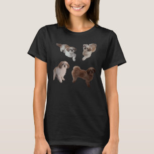 T-shirt Cute Shih Tzu Puppy