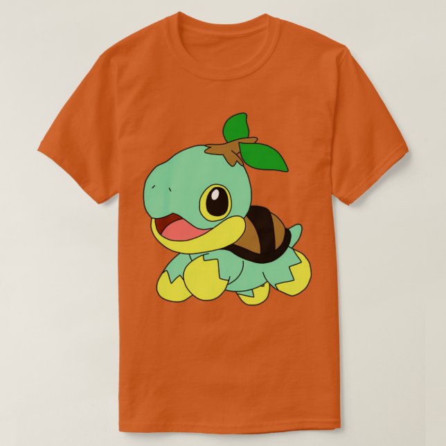 T-shirt Cute Shiny Turtwig (Design devant)