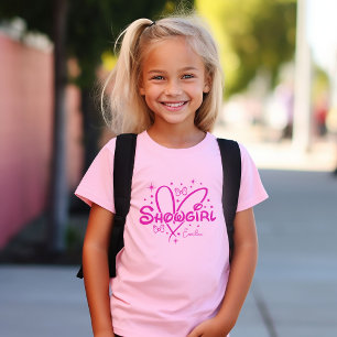 T-Shirt Cute Showgirl Era Nom personnalisé