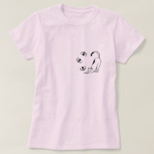 Cute Simple Pink Cat 