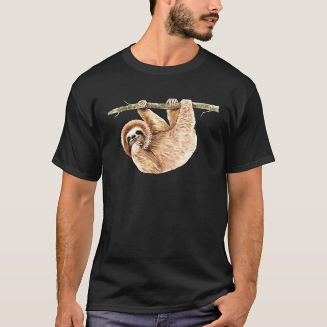 T-shirt Cute Sloth Cute Sloth  Sweet Dreams (Devant)