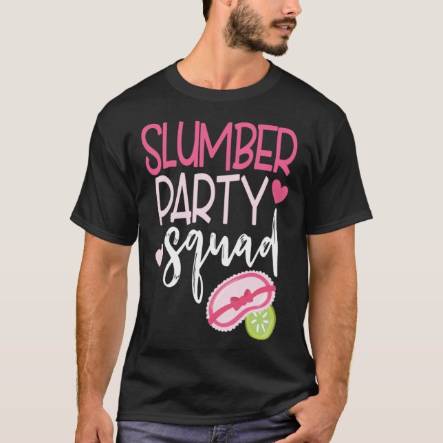 T-shirt Cute Slumber Party Sleepover Squad Matching  for G (Devant)