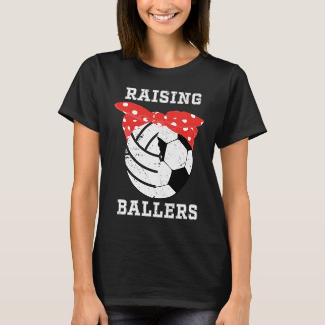 T-shirt Cute Soccer Mom  Women   Wife Her Volleyball (Devant)