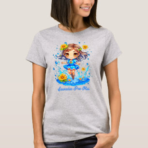 T-shirt Cute Songkran Girl