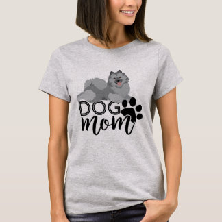 T-shirt Cute souriant Keeshond Chien Maman Graphique