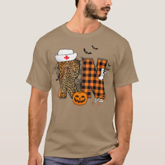T-shirt Cute Spooky Season Funny RN Nurse Halloween Costum