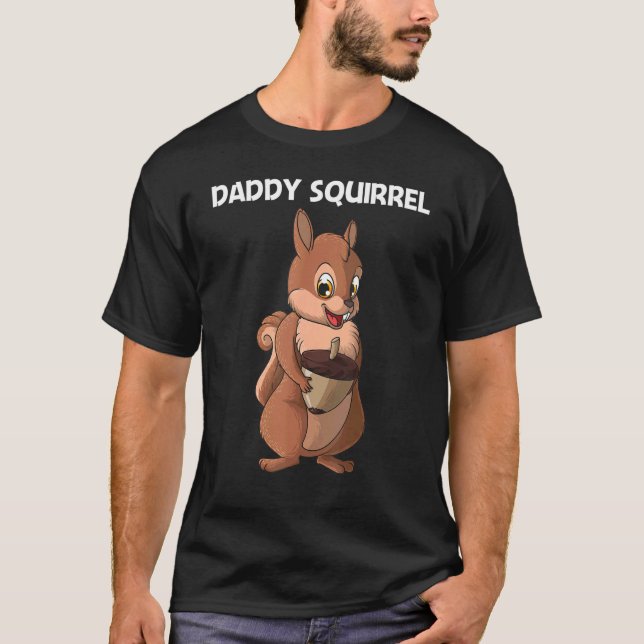 T-shirt Cute Squirrel For Men Boys Squirrel   Forest Anima (Devant)