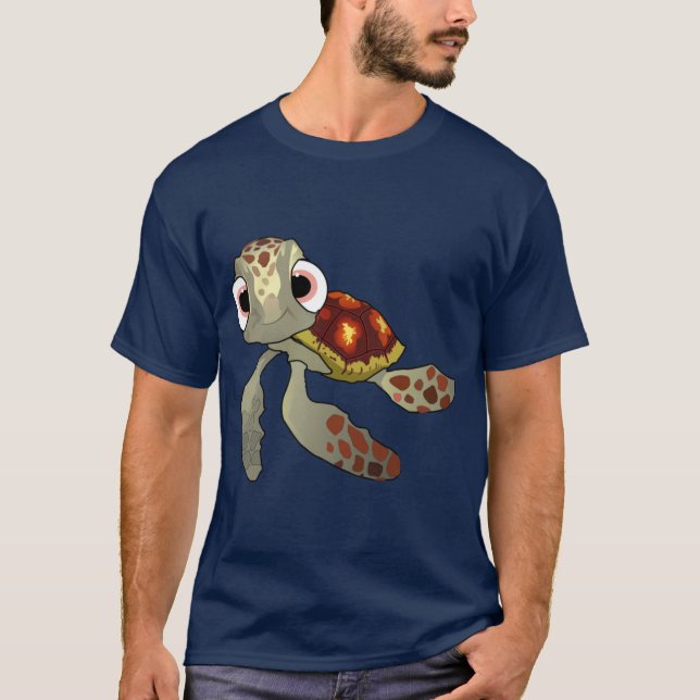 T-shirt Cute squirt finding nemo friend (Devant)