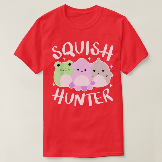 T-shirt Cute Squish Hunter Grands Cadeaux (Design devant)