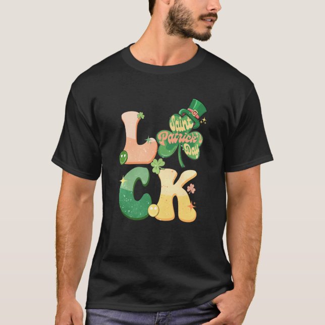 T-shirt Cute St Patrick's Day Lucky Charmer Women's St Pat (Devant)