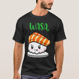 T-shirt Cute Sushi Couple Appareils Drôle Wasa Bae