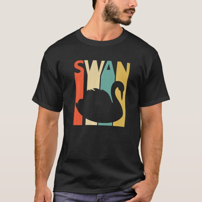 T-shirt Cute Swan Animal (Devant)