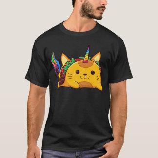 T-shirt Cute Taco Unicorn Mexican Cinco de Mayo Unitaco Ki