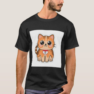T-shirt Cute Tater Tot Chat avec Tender Heart Plush
