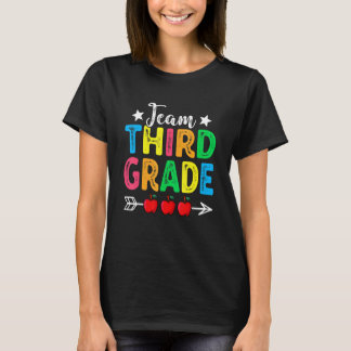 T-shirt Cute Team Third Grade Teachers Students Back To Sc