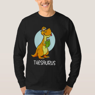 T-shirt Cute Thesaurus Dinosaur Synonymes Antonyms Enseign
