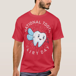 T-shirt Cute Tooth Fairy Costume For Dentist And Dental Of