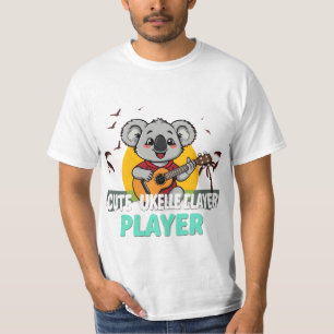 T-shirt Cute Ukulele Player T-shirt"